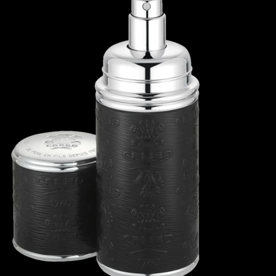 Homme Creed Homme*Black with Silver Trim Pocket Atomizer
