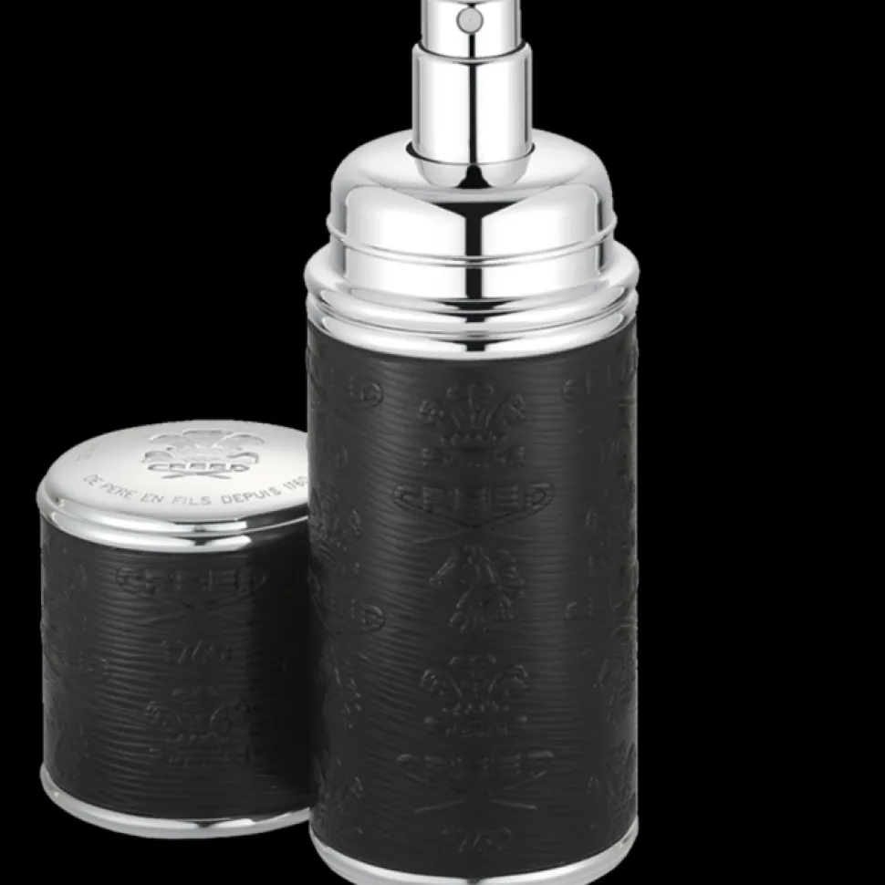 Homme Creed Homme*Black with Silver Trim Pocket Atomizer