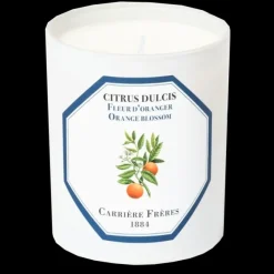 Carrière Frères Unisexe*Bougie Parfumée Fleur D'oranger