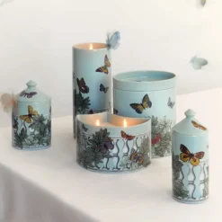 Fornasetti Unisexe*Bougie parfumée Giardino Segreto - Se Poi (310g) - Motif Farfalle e balaustra