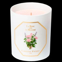 Homme Carrière Frères Floral|Homme*Bougie parfumée La Rose aime la Menthe